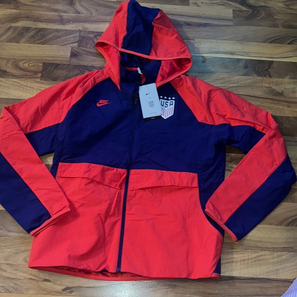New USA Nike Air All Weather Soccer Jacket
